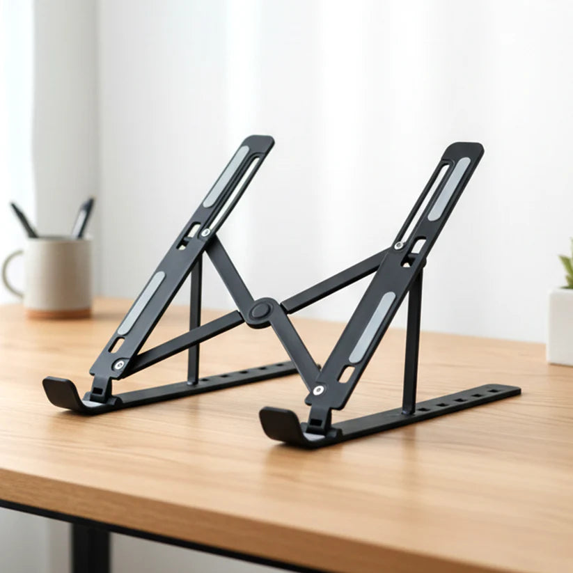 Premium Adjustable Laptop Stand – Foldable & Ergonomic